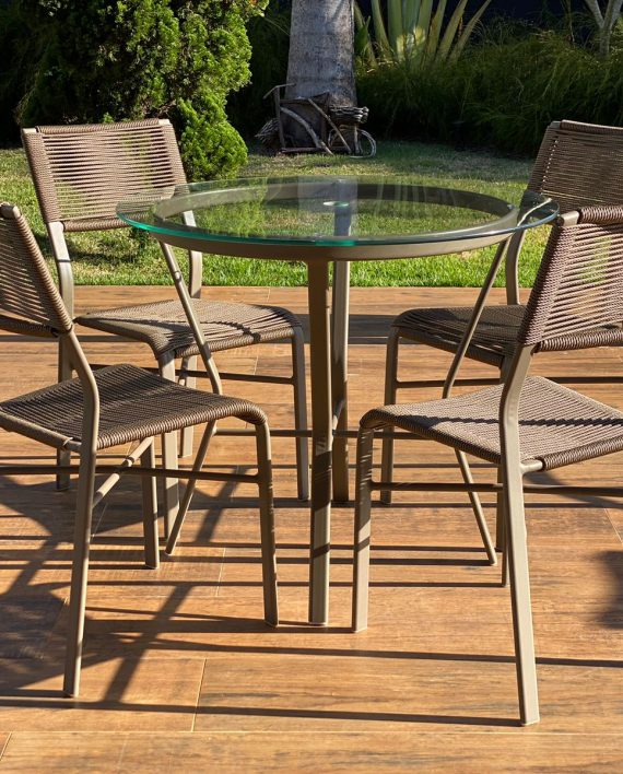 Conjunto Ibizza em aluminio pintado – Corda Sintética