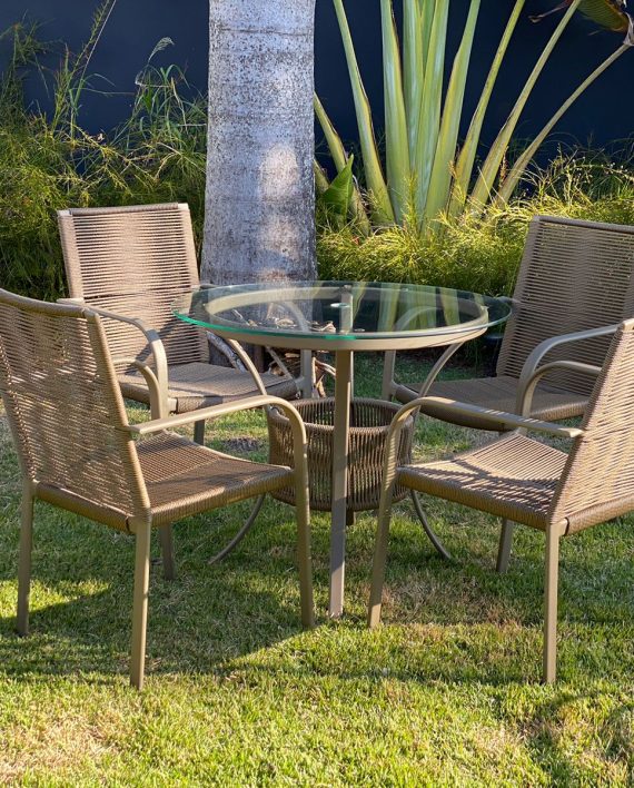 Conjunto Parati em aluminio pintado – Corda Sintética