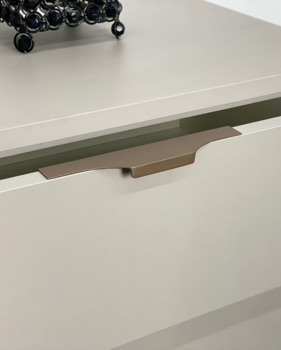 PUXADOR CLEAN CAVA OURO ENVELHECIDO