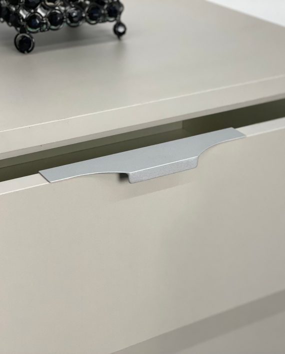 PUXADOR CLEAN CAVA PRATA