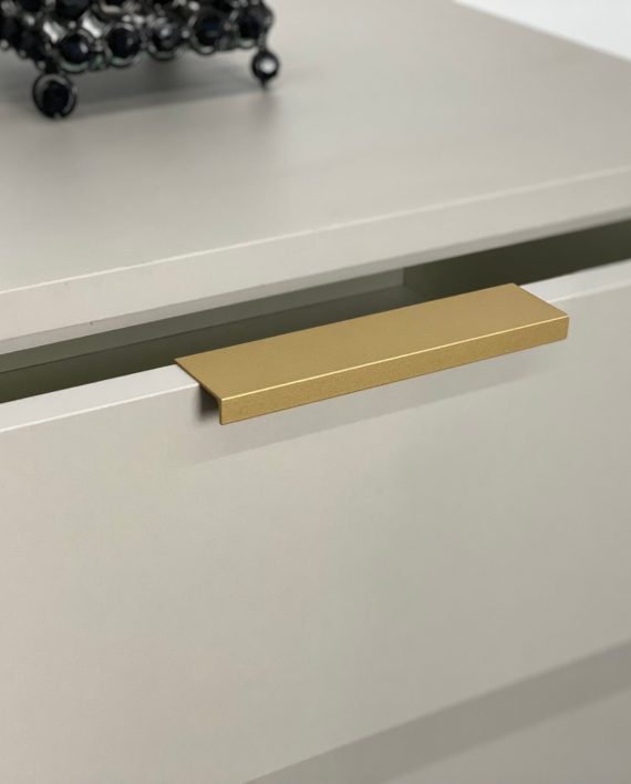 PUXADOR CLEAN RETO OURO