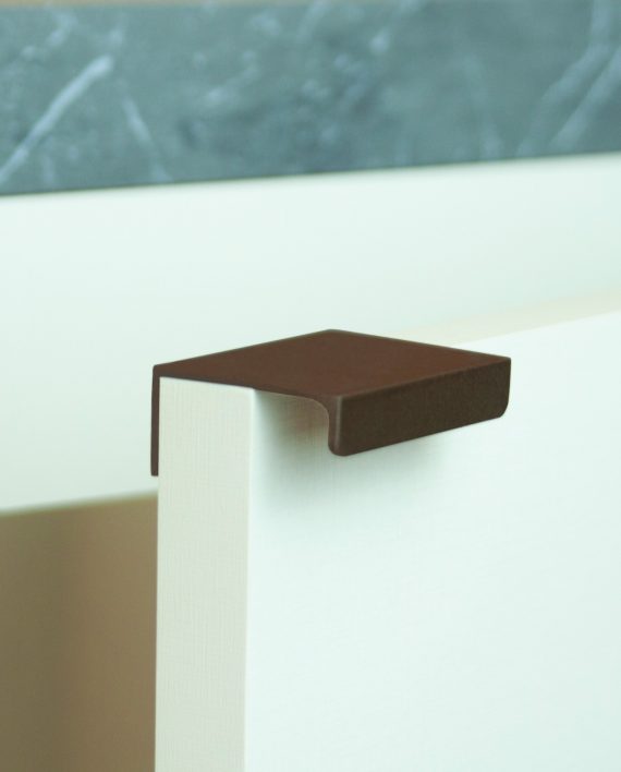 PUXADOR MINI CLEAN OURO ENVELHECIDO