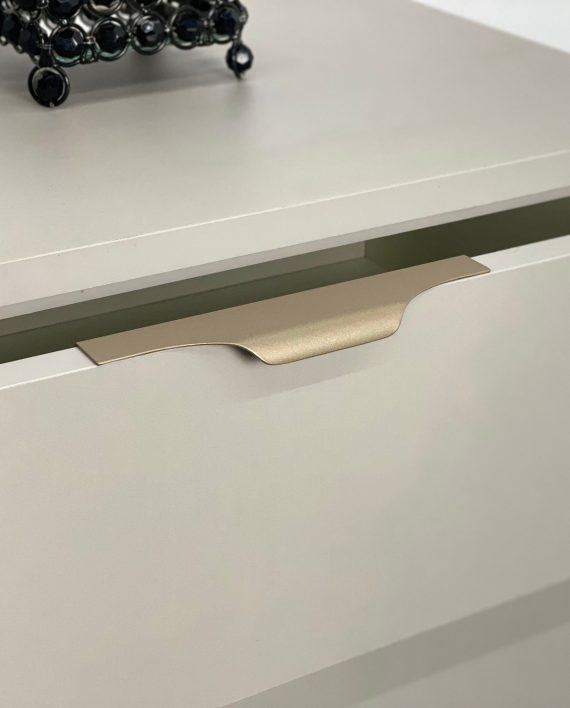 PUXADOR WAVE OURO CHAMPANHE