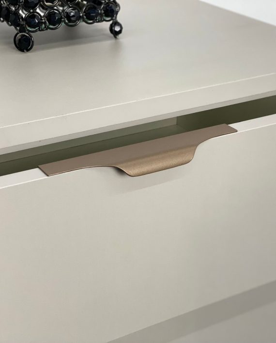 PUXADOR WAVE OURO ENVELHECIDO